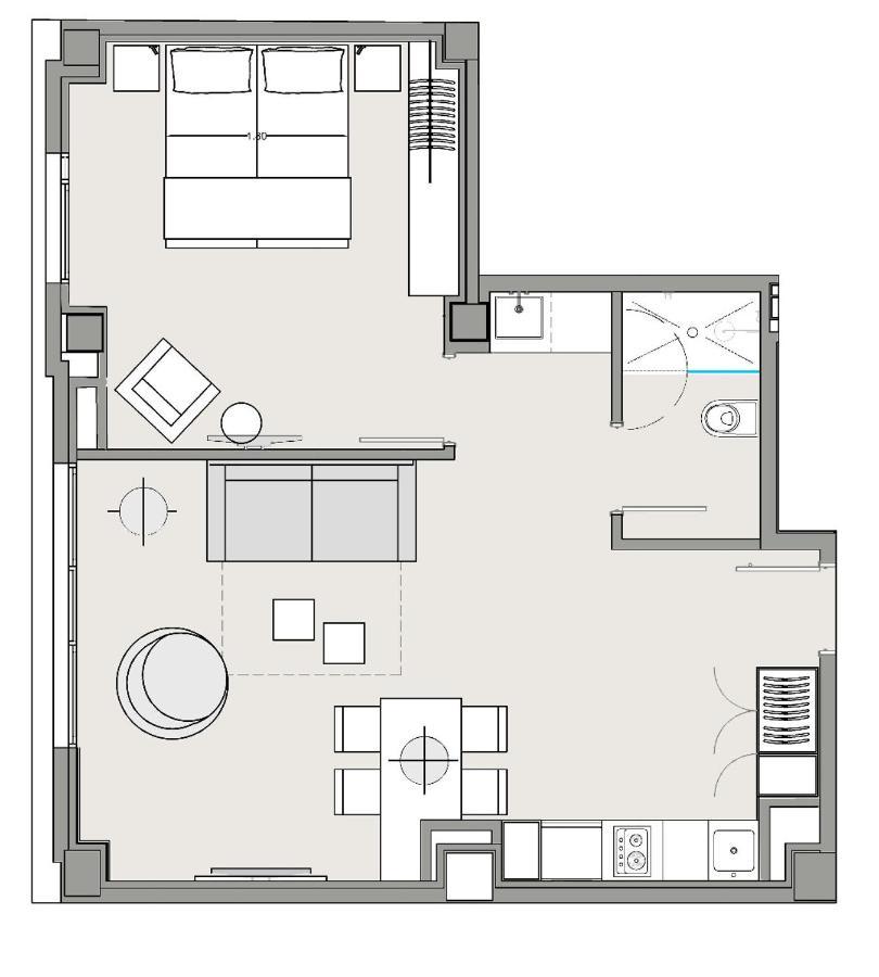 Aparthotel Voghe Premium Flats Valencia Exterior foto